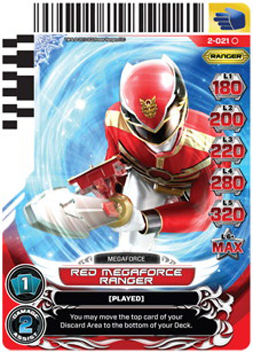 Red Megaforce Ranger 021